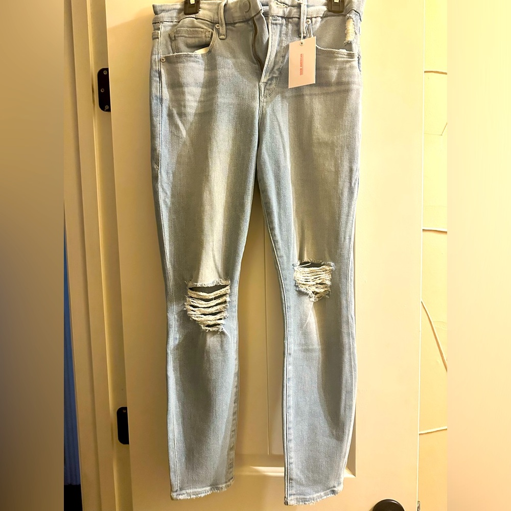 Good American “Good Legs Crop” Jeans - NWT
